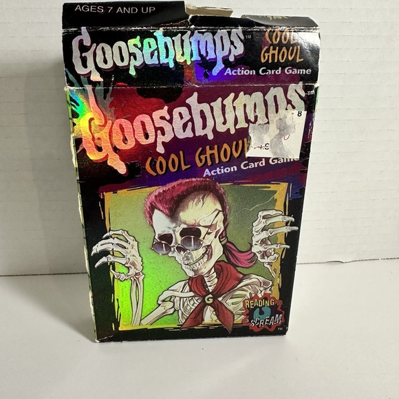 Parker Brothers Other - Goosebumps Cool Ghoul Action Card Game 1996 Parker Bros #40741 081125WT Vintage